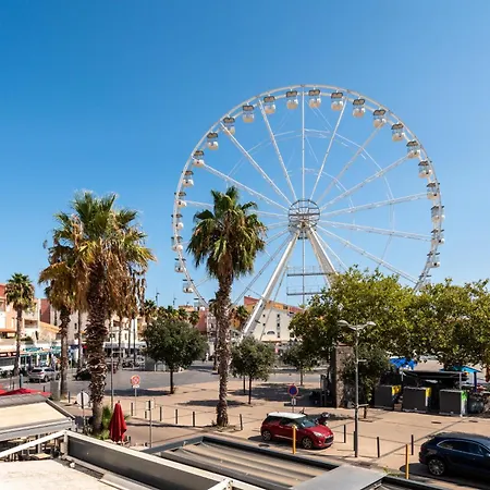 Terrasse Vue Centre-port Wi-fi Clim - Ménage, Linge Inclus