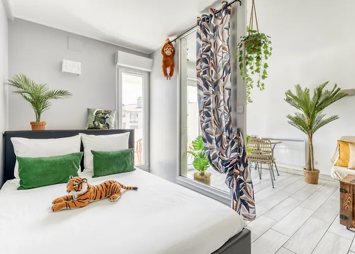 Jungle Terrasse Vue Port Wi-fi, Clim, Linge & Menage Inclus * Агд