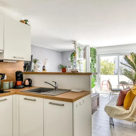 아파트 Jungle Terrasse Vue Port Wi-fi, Clim, Linge & Menage Inclus