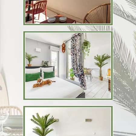 Jungle Terrasse Vue Port Wi-fi, Clim, Linge & Menage Inclus 아파트 *