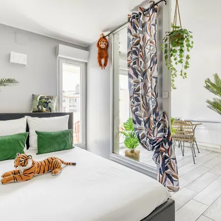 Jungle Terrasse Vue Port Wi-fi, Clim, Linge & Menage Inclus * 아그