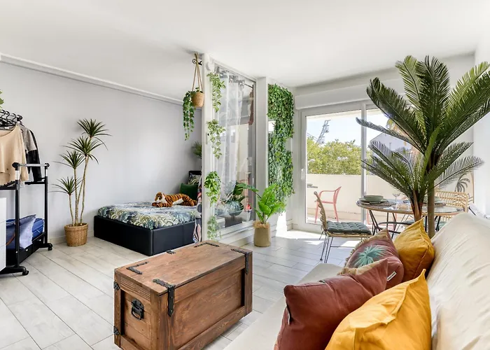 Jungle Terrasse Vue Port Wi-fi, Clim, Linge & Menage Inclus Apartamento
