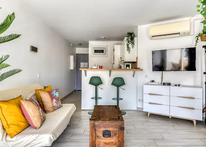 Jungle Terrasse Vue Port Wi-fi, Clim, Linge & Menage Inclus Apartamento