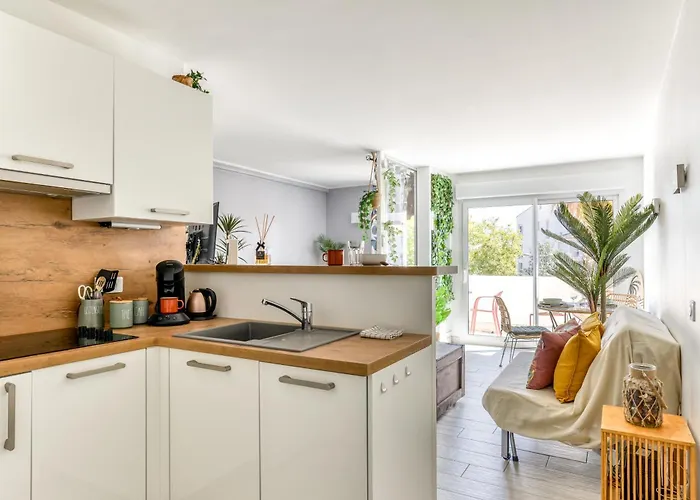 Apartamento Jungle Terrasse Vue Port Wi-fi, Clim, Linge & Menage Inclus