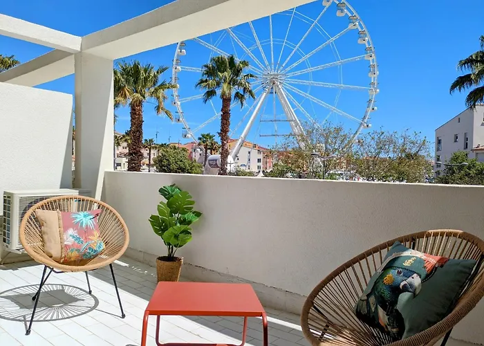 Apartamento Jungle Terrasse Vue Port Wi-fi, Clim, Linge & Menage Inclus Agde
